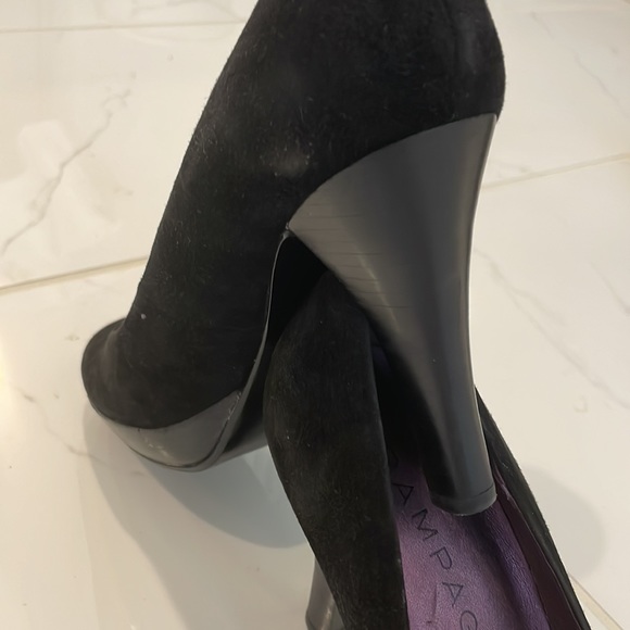 Rampage black suede high heels - Picture 4 of 6